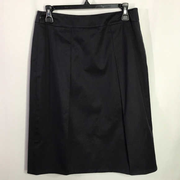 Akris Punto Skirt Pockets Navy Blue Size 8 - Picture 3 of 8